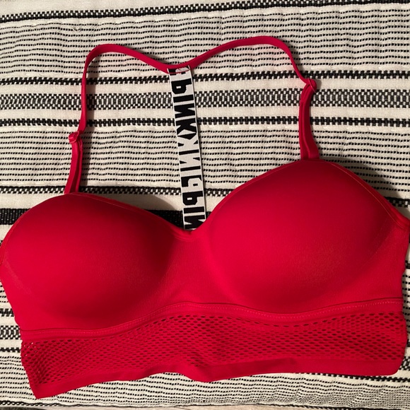 PINK Victoria's Secret Other - Victoria’s Secret red sports bra